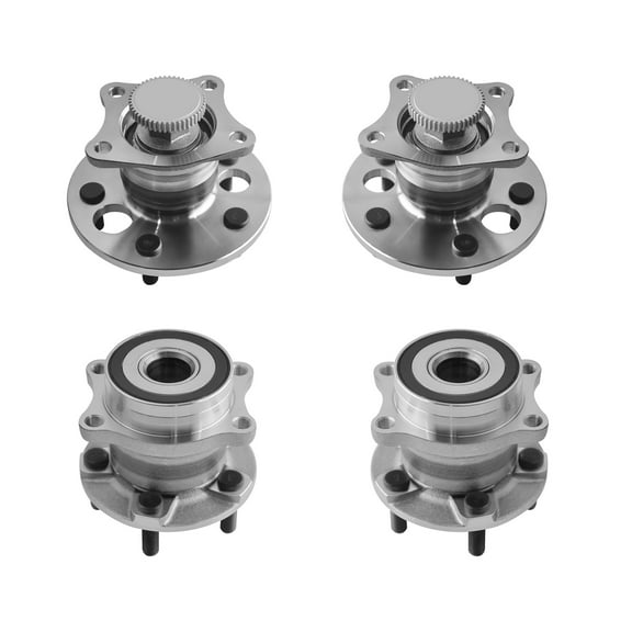 Set of 4 Front-Rear Wheel Hub Bearing Assembly For 2013 2014 Subaru WRX STI