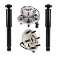 thumbnail image 1 of Set of 4 Front Shock Absorber-Wheel Hub Bearing Assembly For 1999 2000 Cadillac Escalade, 1 of 10