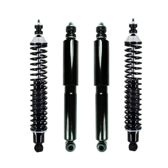 Set of 4 Front Shock-Rear Complete Shock Kit For 1992-2002 Ford E-150 Econoline
