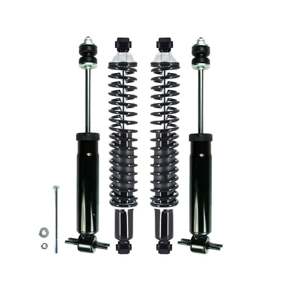 Set of 4 Front Shock-Rear Complete Shock Kit For 1999-2003 Dodge RAM 1500 VAN