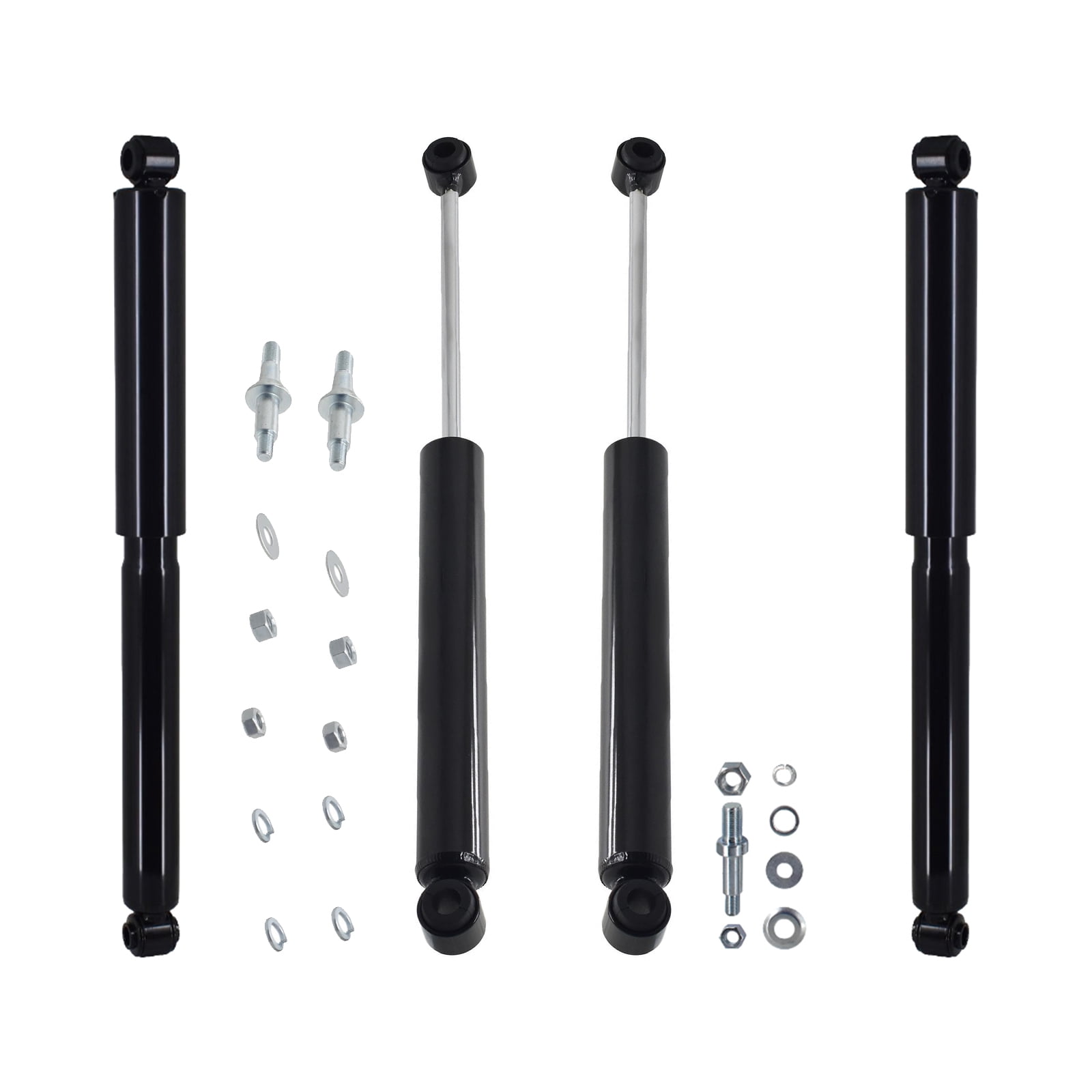 Monroe 4PCS Shock Absorber Set: Front Monro-Matic Plus & Rear Max Air Shocks For Chevy Blazer GMC Jimmy 4WD