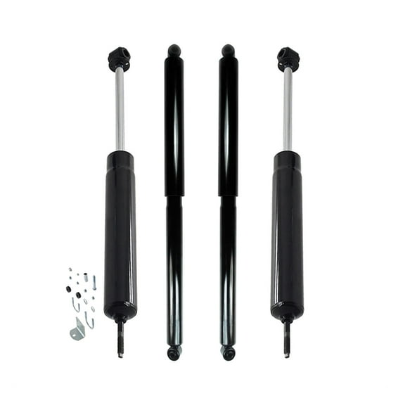 Set of 4 Front Steering Damper-Rear Shock Absorber For 1999-2004 Ford F-350 Super Duty