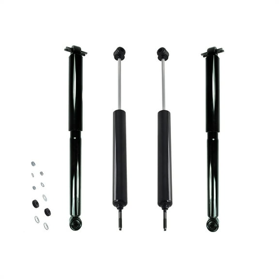 Set of 4 Front Steering Damper-Rear Shock Absorber For 2000 2001 GMC Savana 3500 Dual Rear Wheels