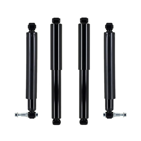 Set of 4 Front Steering Damper-Rear Shock Absorber For 2008-2017 Ford F-450 Super Duty