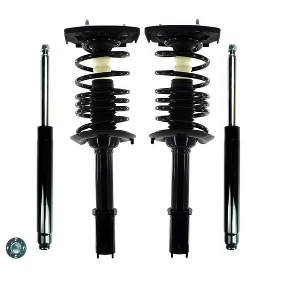 Set of 4 Front Strut-Rear Quick Complete Strut-Coil Spring For 1997-2001 Chevrolet Lumina