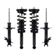 Set of 4 Front Strut-Rear Quick Complete Strut-Coil Spring For 2002-2006 Nissan Sentra SE-R, SE-R Spec V