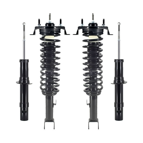 Set of 4 Front Strut-Rear Quick Complete Strut-Coil Spring For 2003-2006 Dodge Stratus Sedan