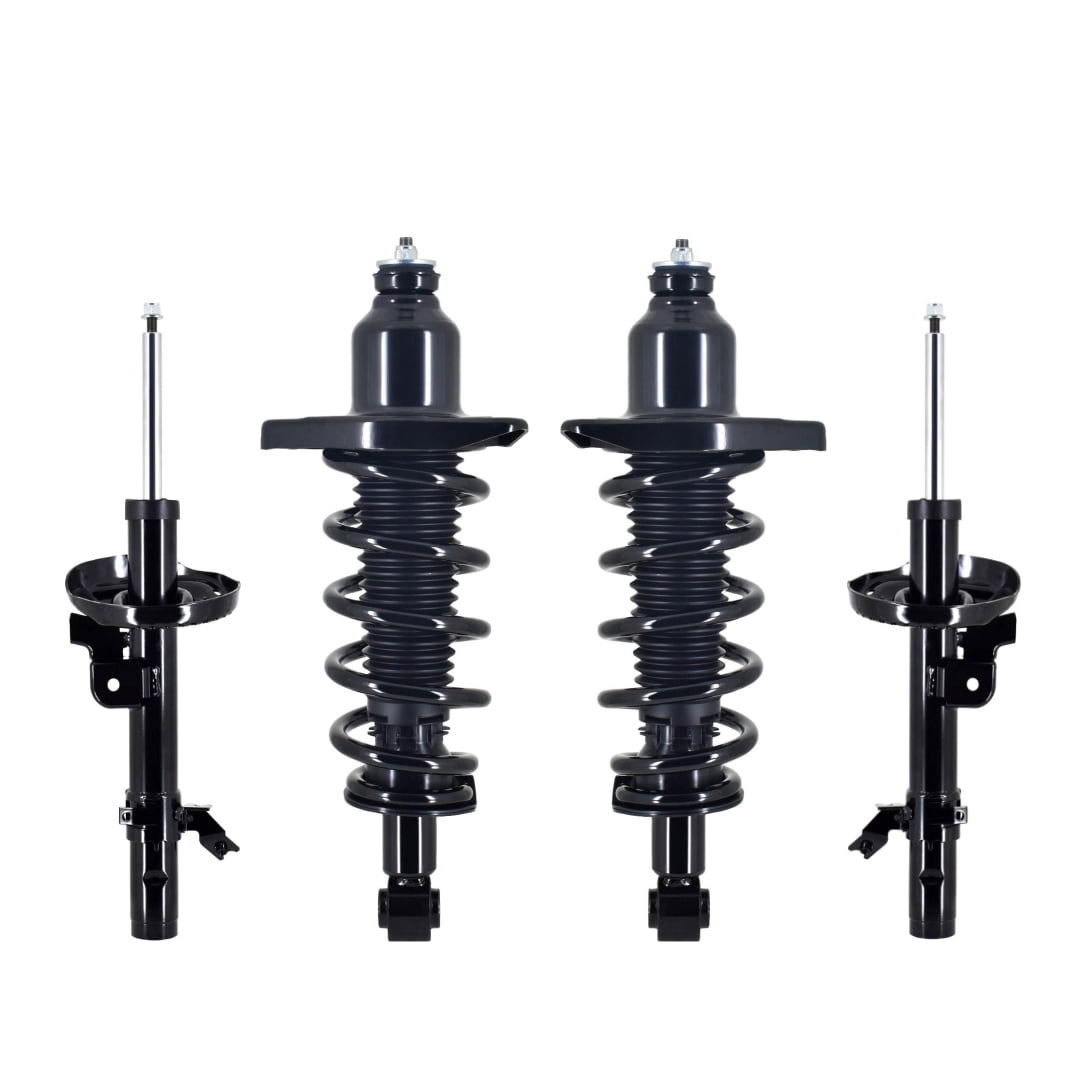 A-Premium Rear Complete Strut & Coil Spring Assembly (Pair) For