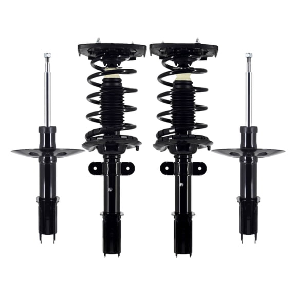 Set of 4 Front Strut-Rear Quick Strut and Coil Spring For 2005-2009 Buick Allure w/ 16"Wheels