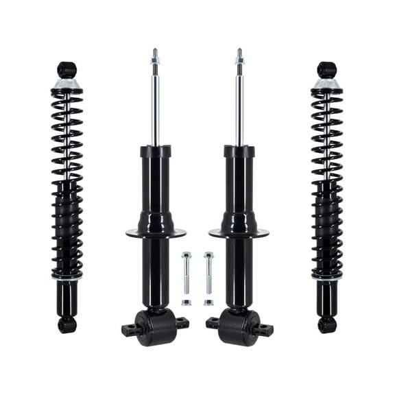 Set of 4 Front Suspension Strut Assembly-Rear Complete Shock Absorber Kit For 2007-2013 GMC Sierra 1500