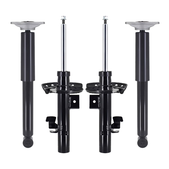 Set of 4 Front Suspension Strut Assembly-Rear Complete Shock Absorber Kit For 2007-2016 Volvo S80