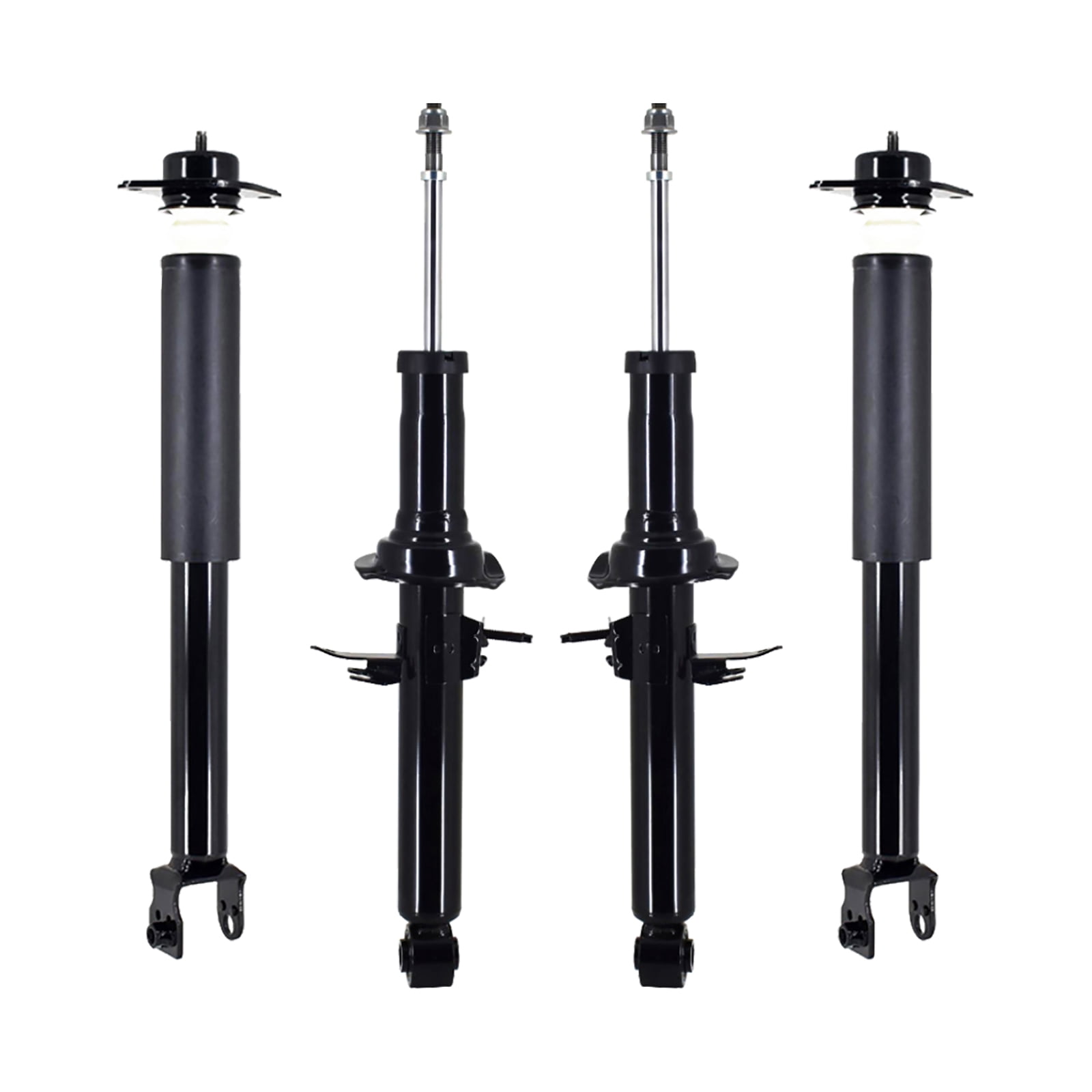Set of 4 Front Suspension Strut Assembly-Rear Complete Shock Absorber ...