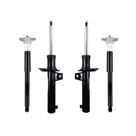 Set of 4 Front Suspension Strut-Rear Complete Shock Kit For 2015-2018 Audi Q3