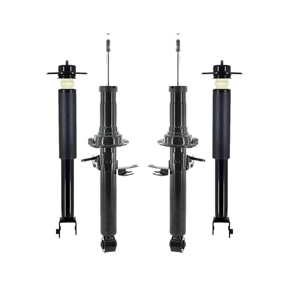 Set of 4 Front Suspension Strut-Rear Complete Shock Kit For 2015 Infiniti Q40