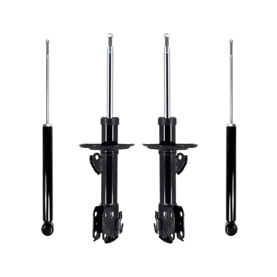 Set of 4 Front Suspension Strut-Rear Shock Absorber For 2006-2014 Toyota Yaris