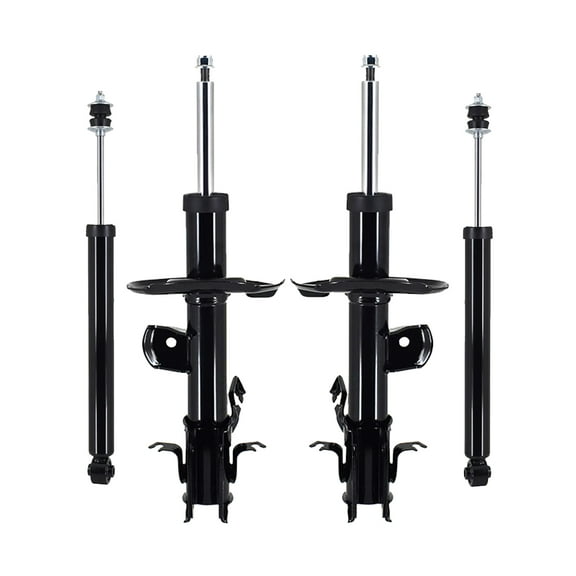 Set of 4 Front Suspension Strut-Rear Shock Absorber For 2011-2017 Nissan Juke AWD