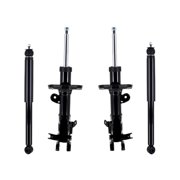 Set of 4 Front Suspension Strut-Rear Shock Absorber For 2014 2015 Honda Civic EX-L