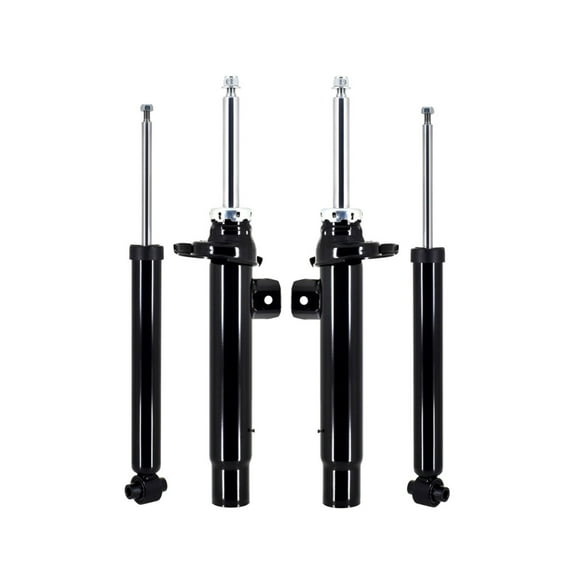 Set of 4 Front Suspension Strut-Rear Shock Absorber For 2017 2018 BMW 330I