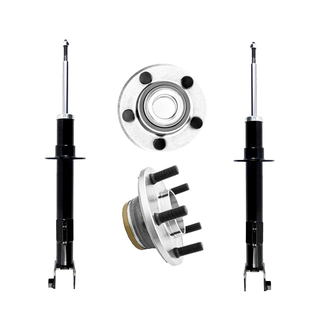 Set of 4 Front Suspension StrutWheel Hub Bearing Assembly For 2009