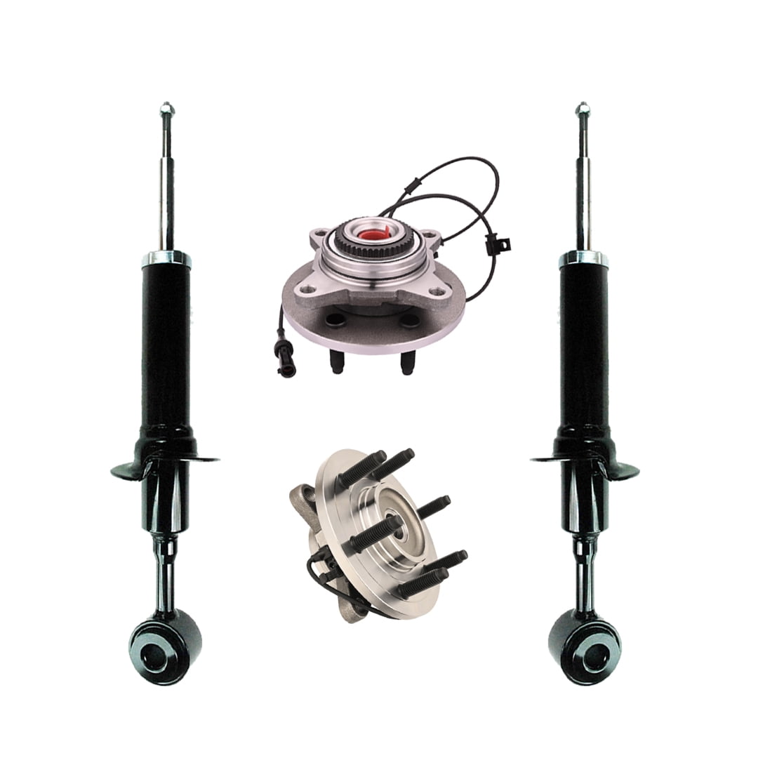 Set of 4 Front Suspension StrutWheel Hub Bearing For 20032006 Ford Expedition