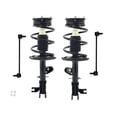 thumbnail image 1 of Set of 4 Front Sway Bar Link-Quick Complete Strut-Coil Spring Assembly For 2014-2020 Nissan Pathfinder FWD, 1 of 10