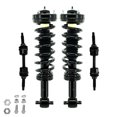 Set of 4 Front Sway Bar LinkQuick Complete StrutCoil Spring Assembly
