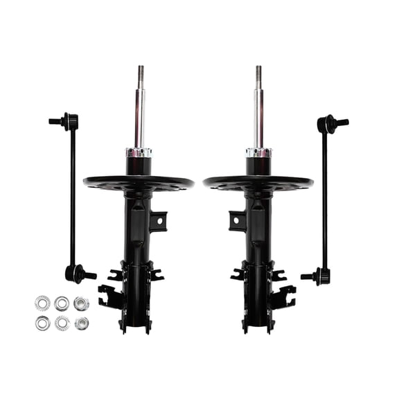 Set of 4 Front Sway Bar Link-Suspension Strut Assembly For 2009-2014 Nissan Maxima