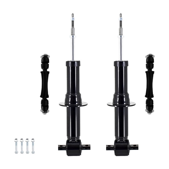 Set of 4 Front Sway Bar Link-Suspension Strut Assembly For 2015-2020 Chevrolet Suburban Monotube Performance Upgrade