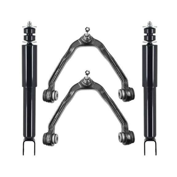 Set of 4 Front Upper Control Arm Ball Joint-Shock Absorber For 1999-2006 Chevrolet Silverado 1500