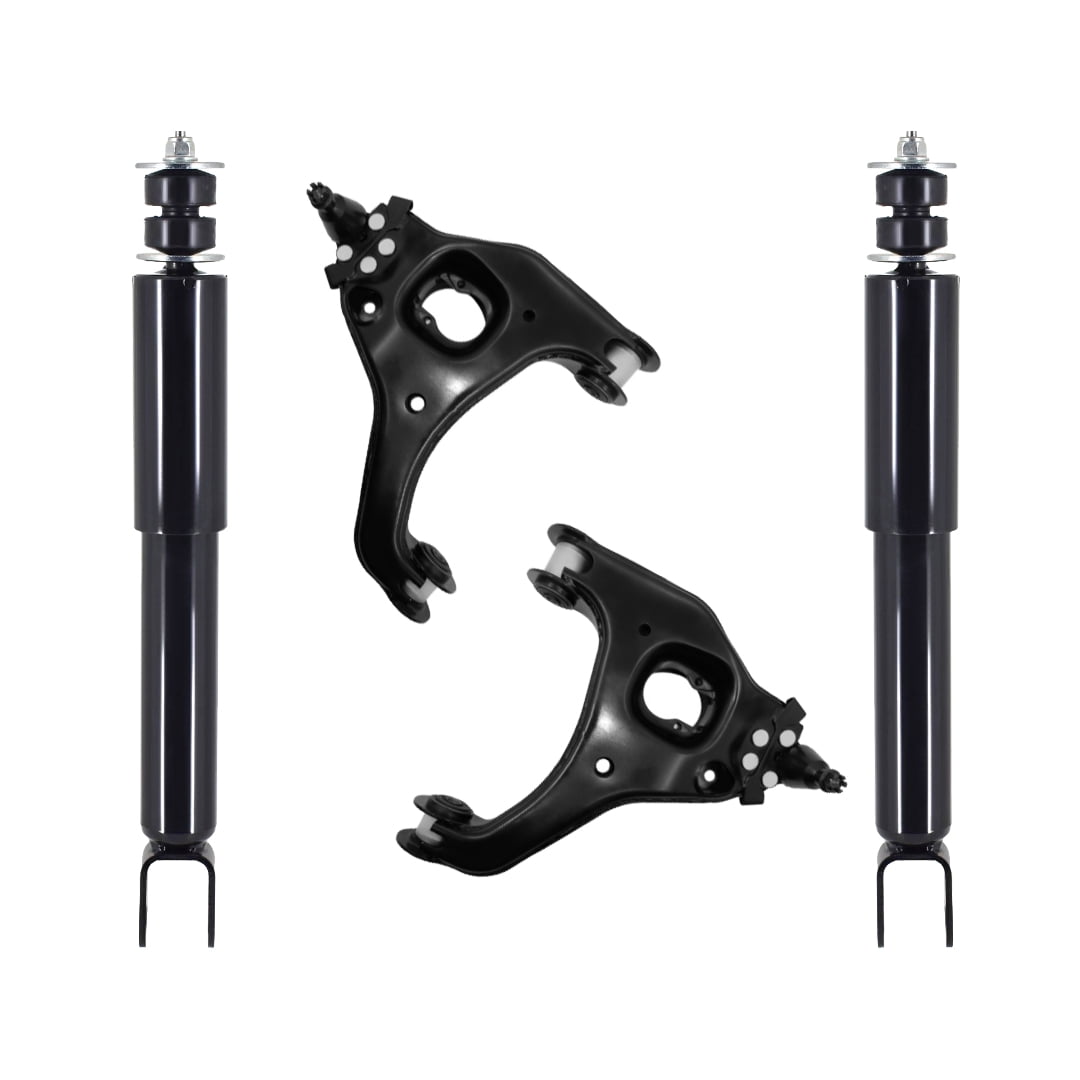 Set of 4 Front Upper Control Arm Ball JointShock Absorber For 2007