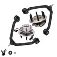 thumbnail image 1 of Set of 4 Front Upper Control Arm Ball Joint-Wheel Hub Bearing Assembly For 2002-2006 Chevrolet Avalanche 1500, 1 of 10