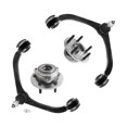 thumbnail image 1 of Set of 4 Front Upper Control Arm Ball Joint-Wheel Hub Bearing Assembly For 2006-2009 Mitsubishi Raider, 1 of 9