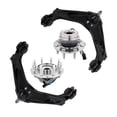 thumbnail image 1 of Set of 4 Front Upper Control Arm Ball Joint-Wheel Hub Bearing Assembly For 2007 GMC Sierra 3500 Classic With 8 Stud Hub, 1 of 10