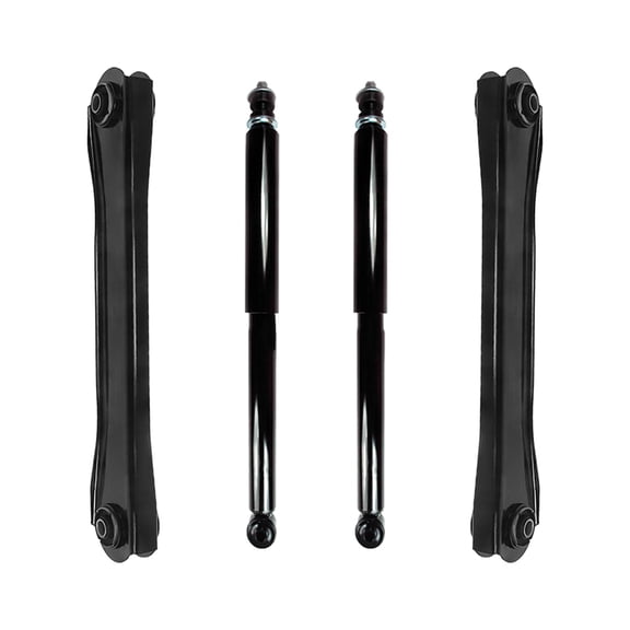 Set of 4 Front Upper Control Arm-Shock Absorber For 2000 2001 Dodge RAM 1500