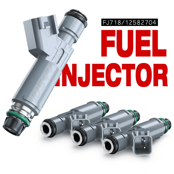 Set of 4 Fuel Injectors for Saturn Aura Sky Vue 2.2L 2.4L L4 Engine