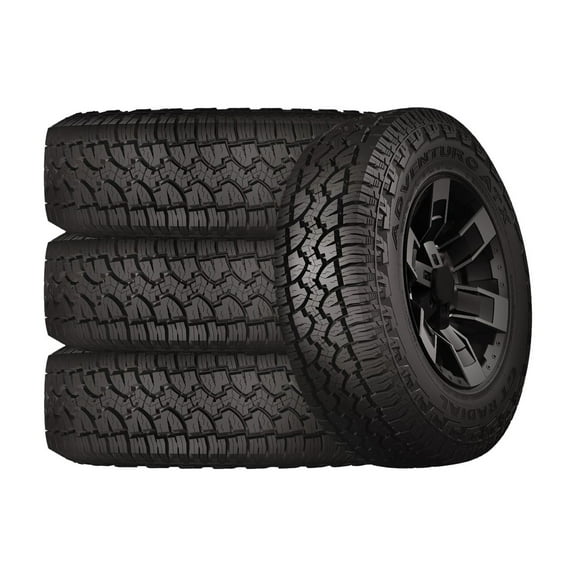 Set of 4 GT Radial Adventuro ATX P245/70R16 106T Tires Fits: 2004 Jeep Grand Cherokee Laredo, 2000-06 Toyota Tundra SR5