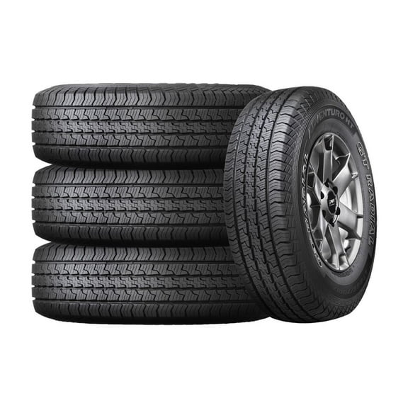 Set of 4 GT Radial Adventuro HT P265/70R17 113T Tires Fits: 2014-18 Chevrolet Silverado 1500 WT, 2010-20 GMC Sierra 1500 SLE