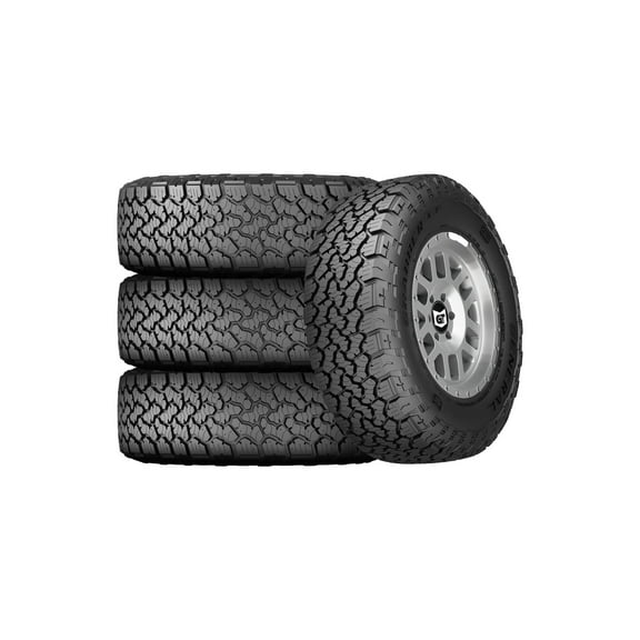 Set of 4 General Grabber A/TX LT275/65R18 123/120R E Tires Fits: 2019-23 Chevrolet Silverado 1500 LT Trail Boss, 2019-21 GMC Sierra 1500 AT4
