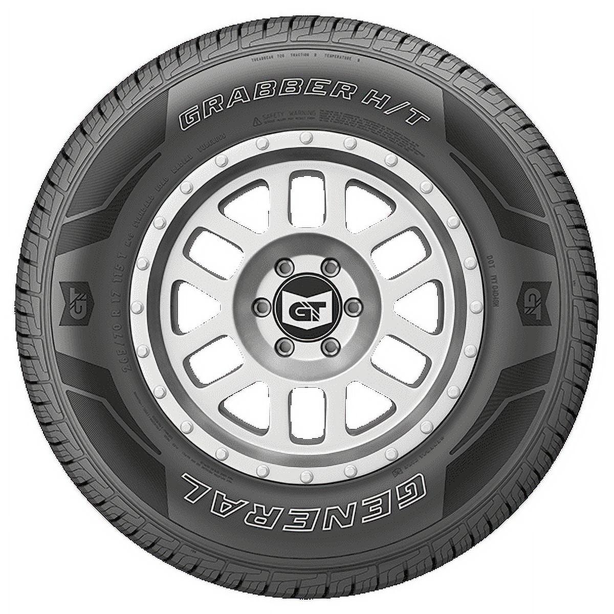 Set of 4 General Grabber H/T 265/75R15 112T Tires 2657515 265 75 15 ...