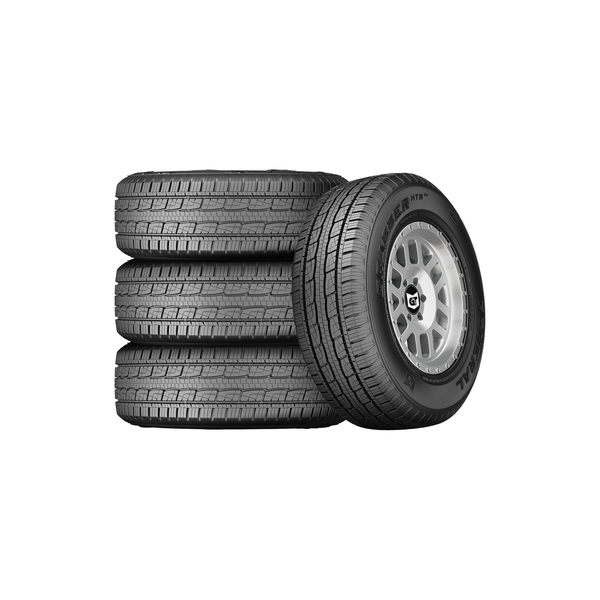 Set of 4 General Grabber HTS60 245/60R20 107H Tires Fits: 2011-19 