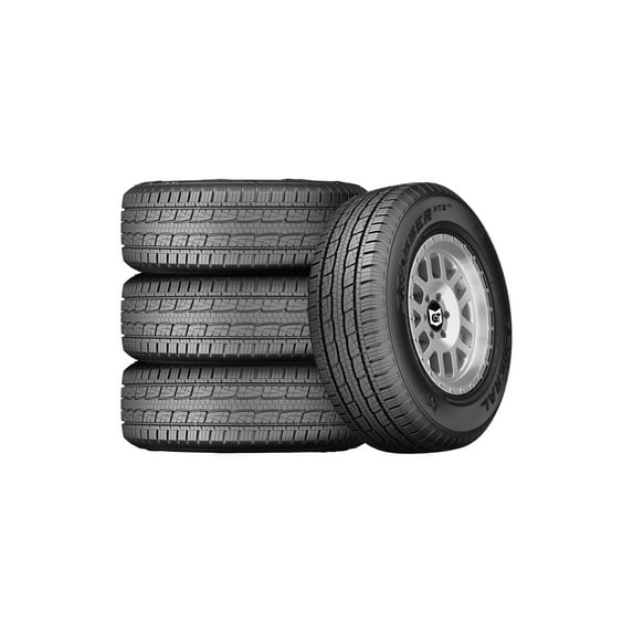 Set of 4 General Grabber HTS60 245/70R17 110T Tires Fits: 2015-18 Chevrolet Silverado 1500 SSV, 2014-20 Jeep Grand Cherokee Laredo