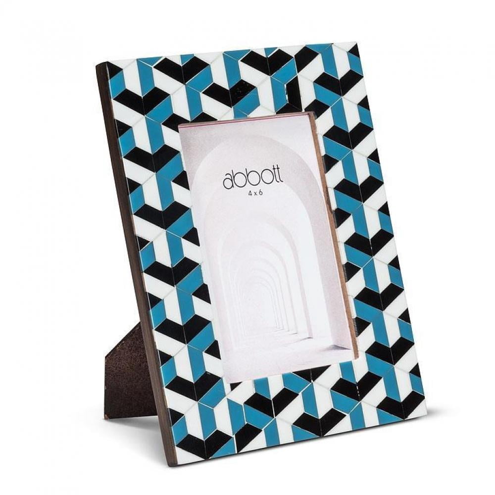 Photo Frame 4 Pattern Set of 4 Geometric Pattern Photo Frame - Walmart.com