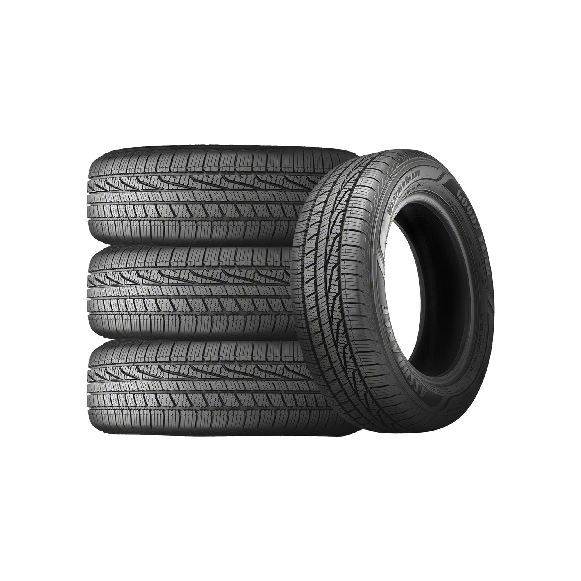 Set of 4 Goodyear Assurance WeatherReady 245/60R18 105H Tires Fits ...