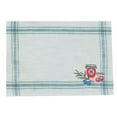thumbnail image 1 of Set of 4 HAPPINESS IS HOMEMADE Cotton Embroidered Placemats, by Kay Dee Designs, 1 of 1