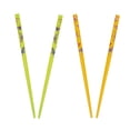 thumbnail image 1 of Set of 4 Hair Sticks Hair Chopsticks with Butterflies for Women - Yellow Green, 1 of 4