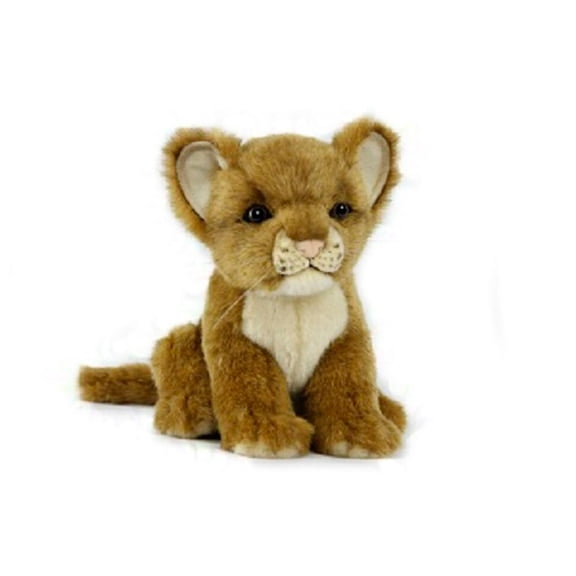 Handcrafted Cuddlers Set of 4 Handcrafted Lion Cub Stuffed Animals 6.6"