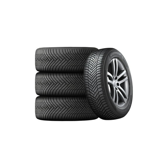 Set of 4 Hankook Kinergy 4S2 (H750) 215/60R16 95V Tires Fits: 2011-15 Chevrolet Cruze LT, 2012 Nissan Altima SL