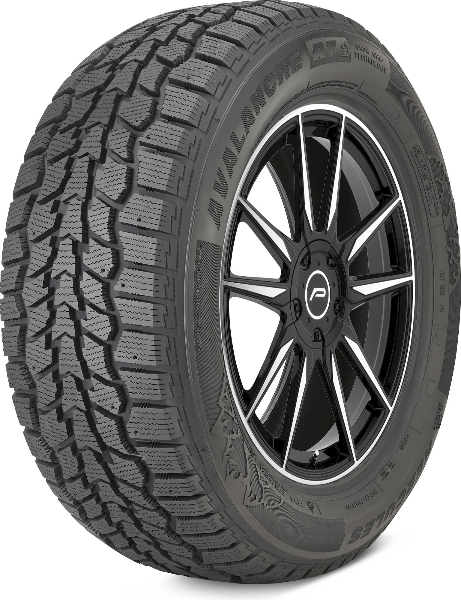Set of 4 Hercules Avalanche RT 225/65R17 102T Tires - Walmart.com