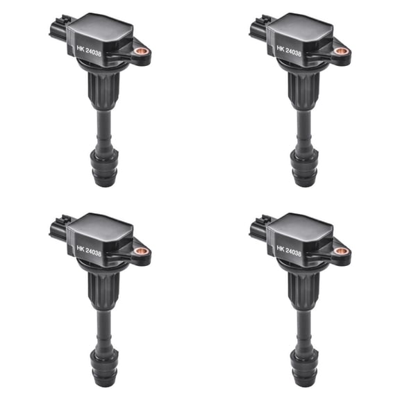 Set of 4 Herko Direct Ignition Coil B161 for Nissan Micra 2005-2006