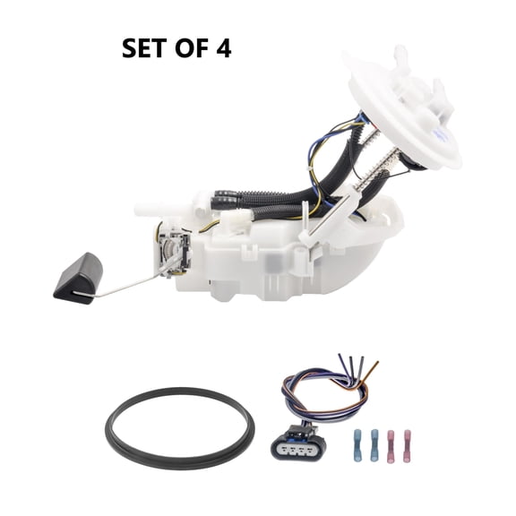 Set of 4 Herko Fuel Pump Module 354GE for Cadillac STS 3.6L 4.6L 2008-2011